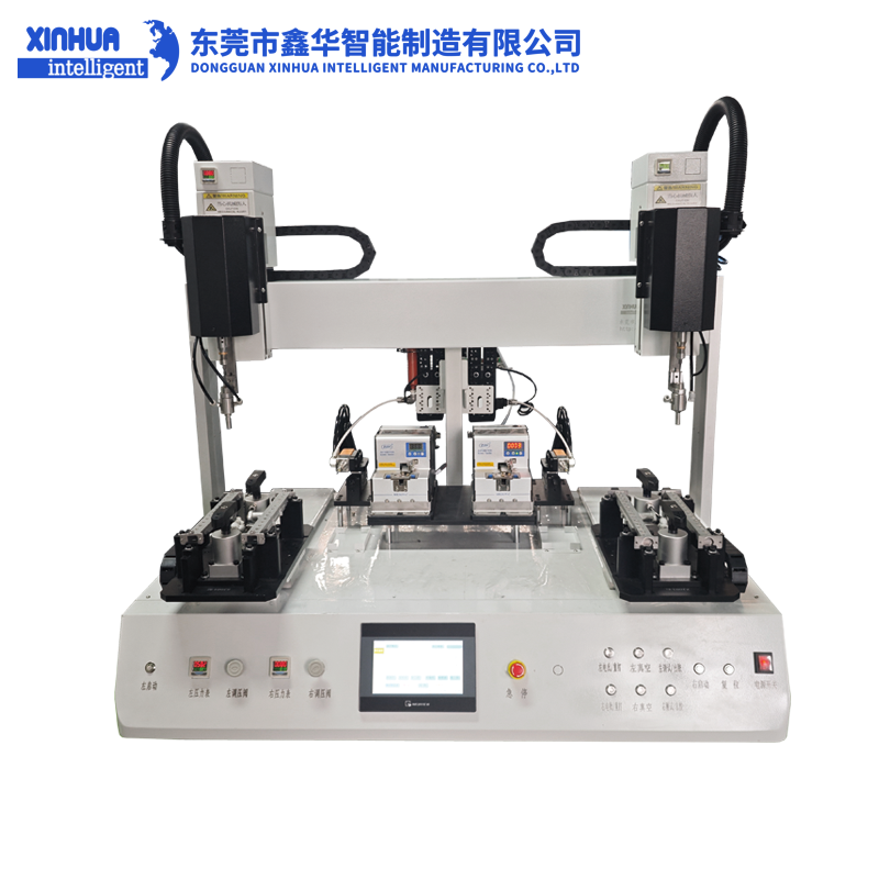 点胶锁螺丝一体机