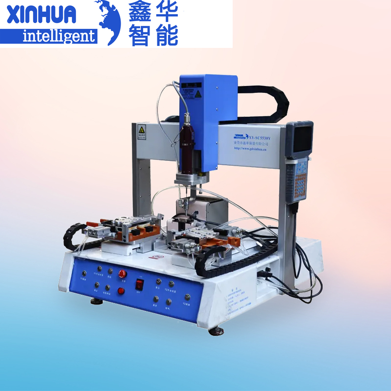 三轴桌面型台式自动打螺丝机