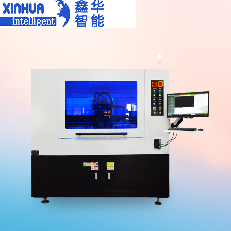 桌面高精度玩具线路板多头点胶机